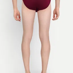 MERLOT Men Pack Of 2 Assorted Printed Ultra-Soft & Smooth Anti Bacterial Basic Briefs image 5