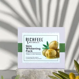 Richfeel Set of 2 Skin Whitening Face Pack with Multani Mitti for All Skin Types-100g each image 5