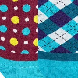 Dynamocks Unisex Pack Of 2 Patterned Dandy & Fizzy Calf Length Socks image 4