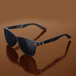 Carlton London Premium Men Polarised & UV Protected Lens Wayfarer Sunglasses - CLSM096-52