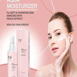 N Plus Professional Non Oily Non Greasy Aqua Moisturizer with Peach Extract - 100 g image 2