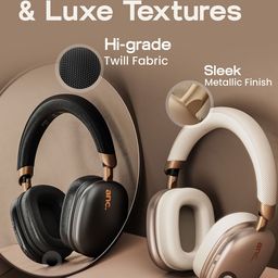boult audio Boult Fluid X Pro with Active Noise Cancellation & AUX Option Bluetooth Headphones image 3