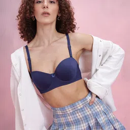 DressBerry Medium Coverage Lightly Padded Underwired T-shirt Bra DRM-DB-MK04B image 3