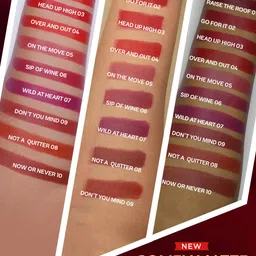 FACES CANADA Intense Color 8 Hr Stay Comfy Matte Creme Lipstick 4.2 g - Lets Get Latte 12 image 4