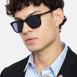 RESIST EYEWEAR Unisex Lens & Wayfarer Sunglasses With UV Protected Lens ISIDOREBLACKBLACK-image-32