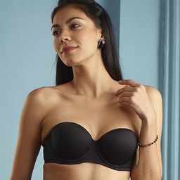 SOIE Medium Coverage Padded Wired Multiway Strapless Bra with Detachable Straps-0
