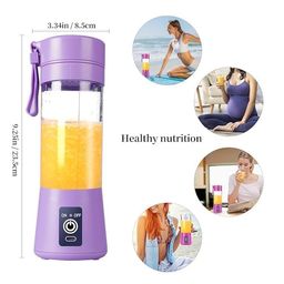shetapride Electric Portable Juicer Smoothie Blender Machine Mixer Juice Cup Maker Fast Blenders Food Processor (Multi Colour) image 5