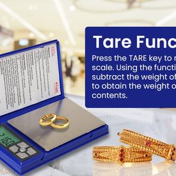 Eagle Digital Pocket Weighing Scale with 600g Capacity & 0.01g Accuracy, High Precision Mini Weight Machine For Jewellery & Precious Gems with Tare & Counting Function, 1 Year Warranty (Blue, PKT-NB1) image 5