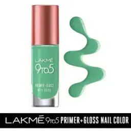 9 To 5 Primer + Gloss Nail Color - Mint Twist-14