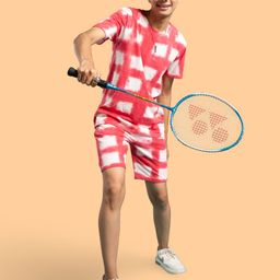 TeenTrums Boys Dyed T-shirt with Shorts-image-56