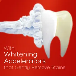 Colgate Set of 4 Visible White Enamel Safe Sparkling Mint Whitening Toothpaste - 100g Each image 4