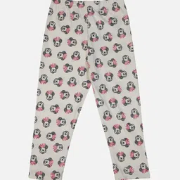 Bodycare Infant Girls Mickey Mouse Printed Mid-Rise Pure Cotton Track Pant-image-95