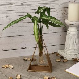 Gold Metal Planter by The Decor Mart-picture-31