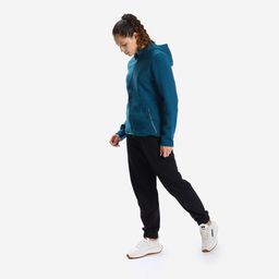 domyos Women Zip Hoodie Jacket Blue-picture-16