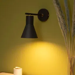 shoppeefry Float Aricolo Grey Matt Metal Wall Light-picture-16
