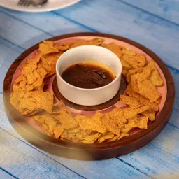 ireka homes Acacia Wood Chip & Dip with Enamel Print-picture-41