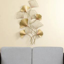 vedas Iron Bayleen Ginko Gold Abstract Wall Art-picture-43