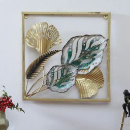 malik design Floral Multicolour Iron Wall Art-picture-19