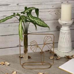 Gold Metal Planter by The Decor Mart-picture-24