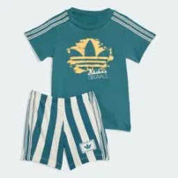 adidas Originals Summer Glow Tee and Short Set-27