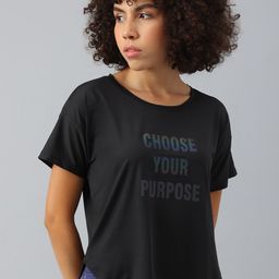 MKH Women Typography Printed Dri-FIT Sports T-shirt-picture-19