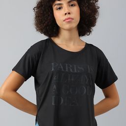 MKH Women Typography Printed Dri-FIT Sports T-shirt-picture-25