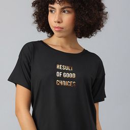 MKH Women Typography Dri-FIT Sports T-shirt-34