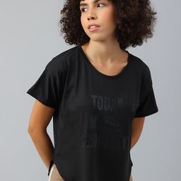 MKH Women Typography Printed Dri-FIT Sports T-shirt-picture-24