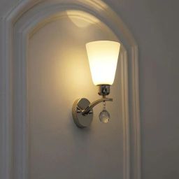 kapoor lampshades Maracas Glass & Metal Wall Light-picture-44