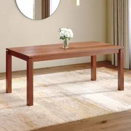 urban ladder Atlas Solid Wood 6 Seater XL Dining Table-picture-16