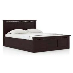 urban ladder Fidora Solid Wood King Size Bed with Hydraulic Storage Bed in Mahogany F...-picture-8