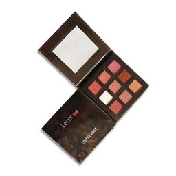 Lenphor 9in1 Highly-Pigmented Eyeshadow Palette - Coffee Rust 02-image-78