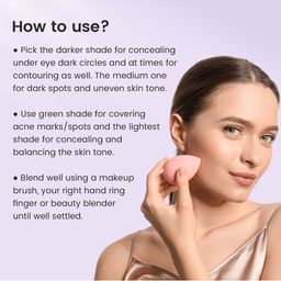 MATTLOOK True Cover Conceal-Correct & Contour Palette - Sugar Biscuit 02 image 5