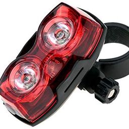 Inditradition Bicycle 2-in-1 Flash Tail Light | Inbuilt 2 Laser & 5 LEDs, Multi-Functional 7 Modes (Red) image 4