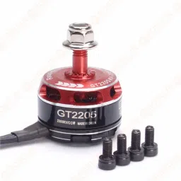 GT2205 2300KV Brushless DC Motor ? Silver Cap (CCW Motor Rotation)-31