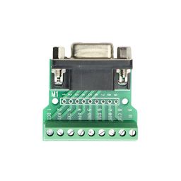 DB9 Female Screw Terminal to RS232 RS485 Conversion Board-0