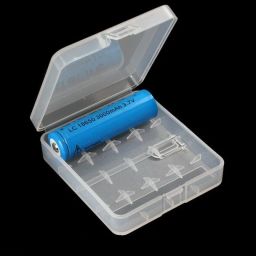 Transparent Waterproof 4 x 18650 Battery Portable Clear Plastic Storage Box-20