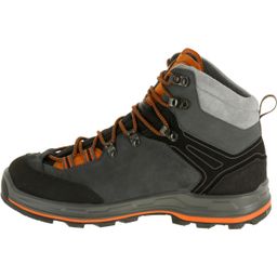 Men Waterproof Trekking Shoes Mid Ankle with Cross-Contact Grip Grey - MT100-picture-12