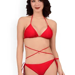 bare dezire Halter Neck  Bikini Set-image-34