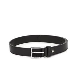 Peter England Men Black Solid PU Casual Belt-image-95