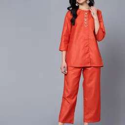 Bani Women Cotton Blend Tunic With Trouser-picture-15