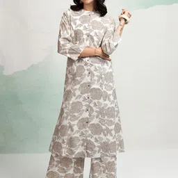 Vishudh Floral Printed Panelled Kurta with Palazzos-picture-53