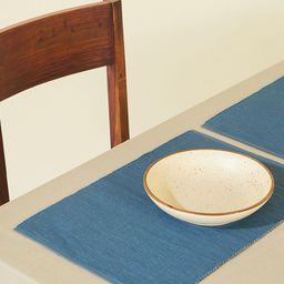 Fabindia Striped Textured Cotton Table Placemats-15
