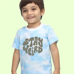 NUSYL Kids Typography Printed T-shirt-image-90