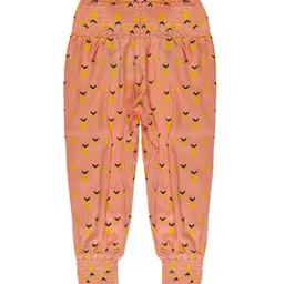 KiddoPanti Girls Printed Smocking Harem Pants-picture-36