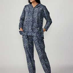 JISORA Women Printed Pure Organic Cotton Sweatshirt & Joggers Co-ords-image-9