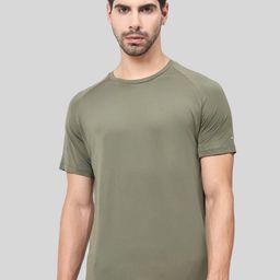 DIDA Colourblocked Raglan Sleeves Light Weight Dri FIT Sports T-shirt-image-69