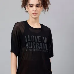 MKH Dri-FIT Typography Printed Drop Shoulder Sleeves Relaxed Fit Sports T-shirt-image-89