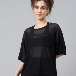 MKH Typography Printed Drop-Shoulder Sleeves Dri-FIT T-shirt-picture-35