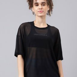 MKH Typography Printed Relaxed Fit Sheer Dri-FIT T-shirt-11